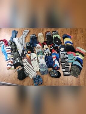 Large LOT of boys clothes (sizes 4-5/XS)